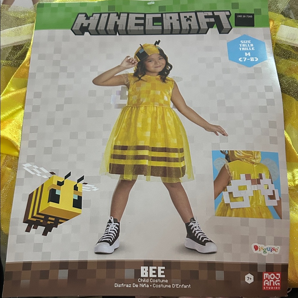 Mojave Closet Yellow Bee Costume for Kids